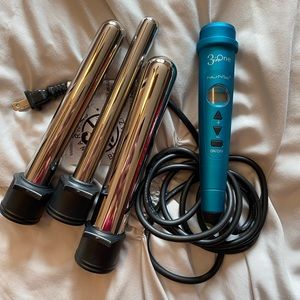 Nume 3in1 Titanium Curling Wand